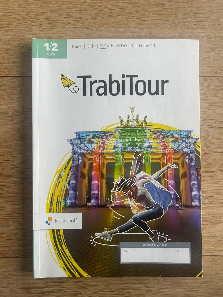 TrabiTour Duits Flex-boek 1/2 vwo Editie 4.1, Boeken, Schoolboeken, Ophalen of Verzenden, Nieuw, VWO, Duits