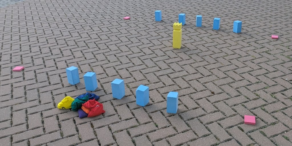 Kubb, Ophalen, Gebruikt