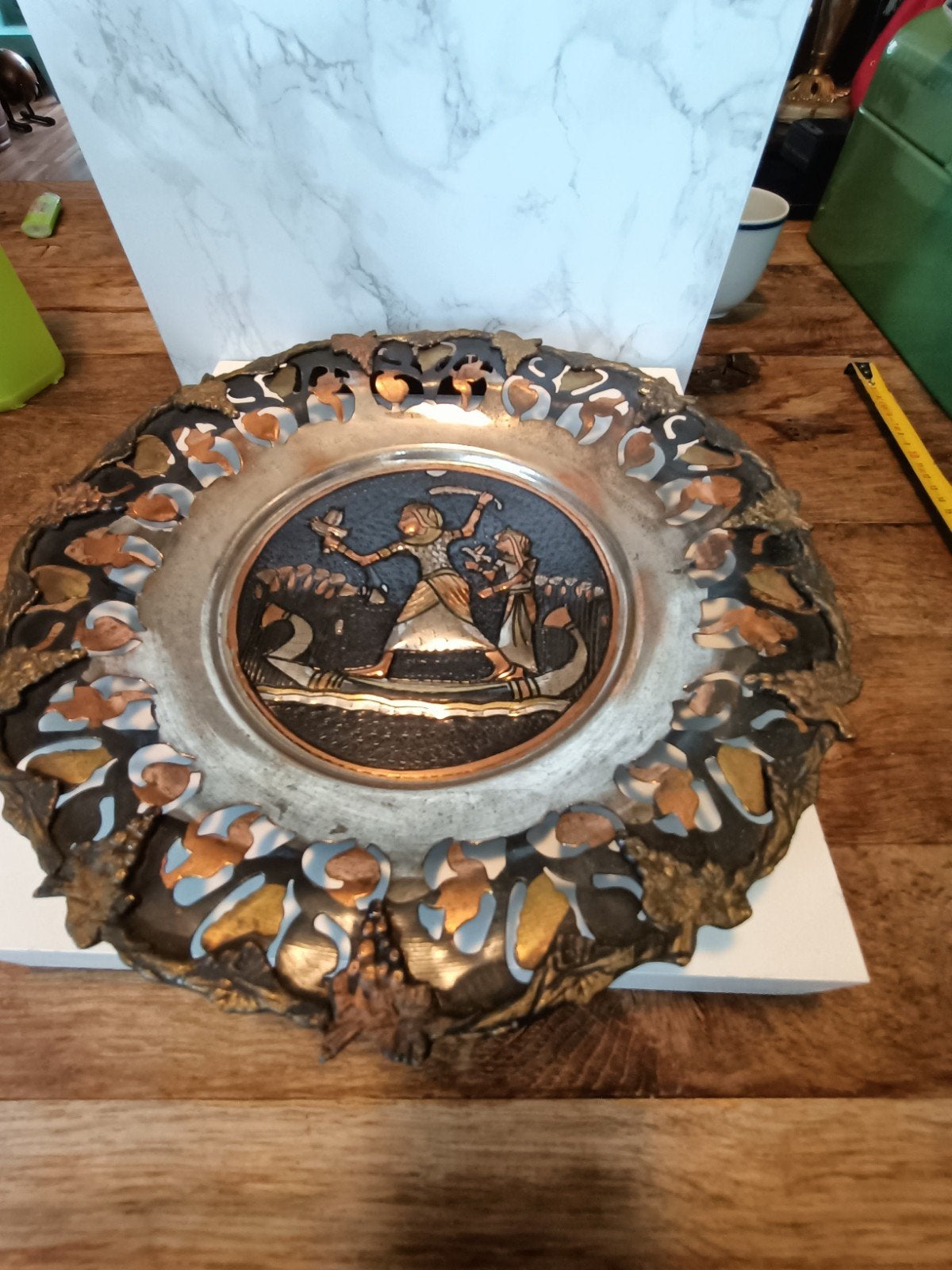 Decoratieve Egyptische wand versiering, Ophalen of Verzenden