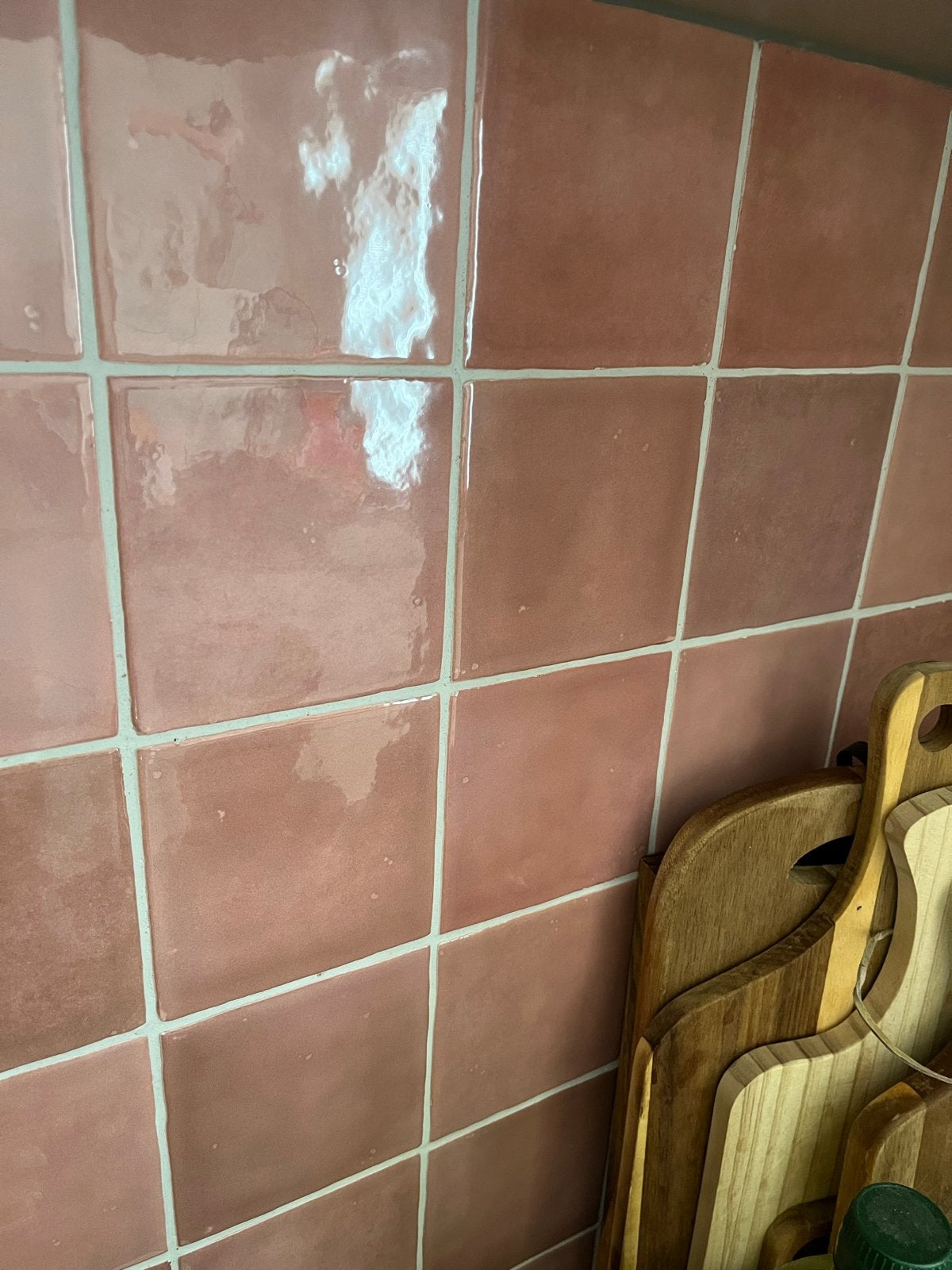Zacht Roze Glans Tegels 10x10 cm - Nieuw in doos, Ophalen, Nieuw, Minder dan 20 cm, Minder dan 5 m²
