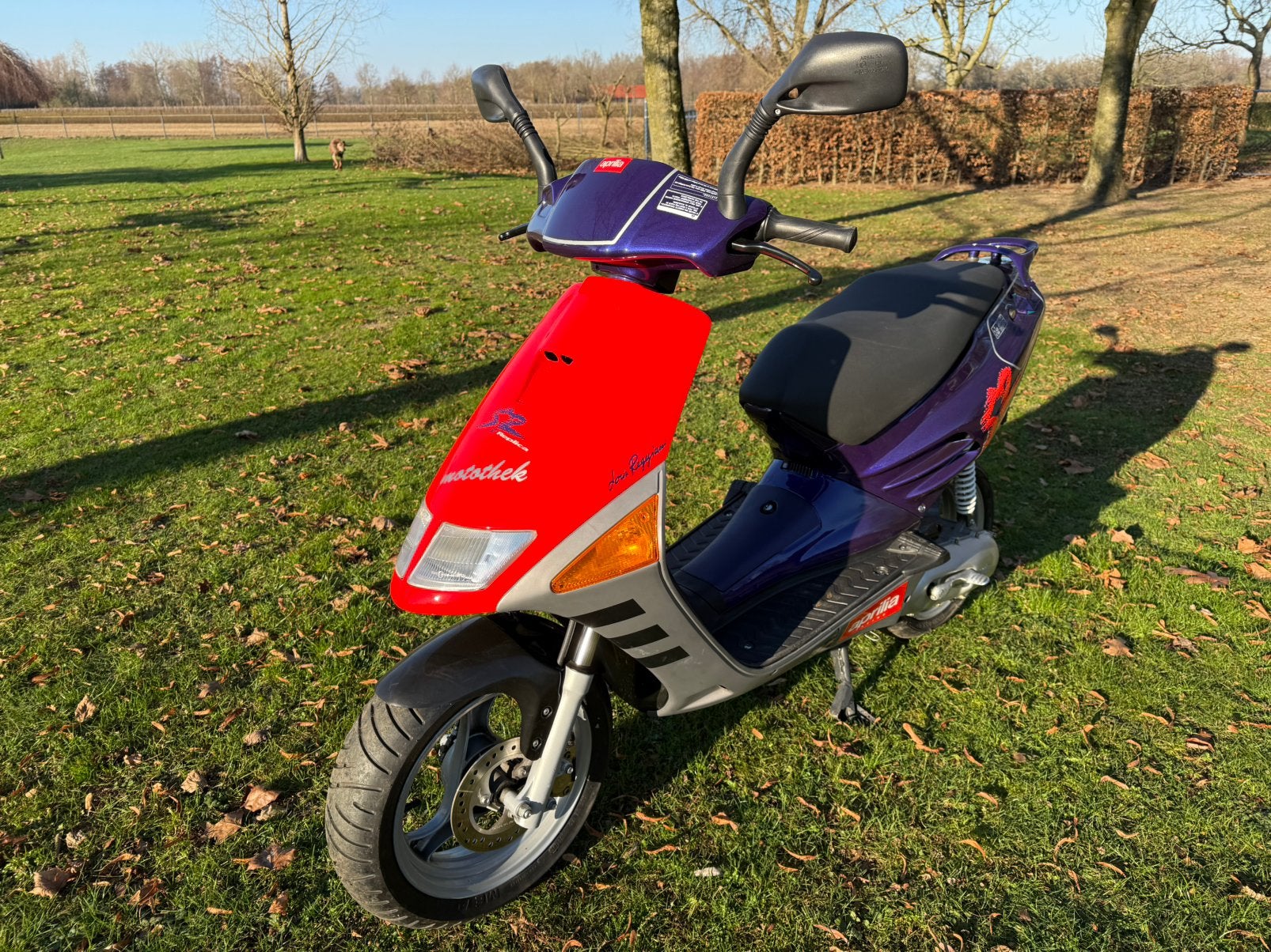 Aprilia SR 50 LORIS REGGIANI 1995 3023 KM!!!, Ophalen, Maximaal 45 km/u, SR 50, Zo goed als nieuw