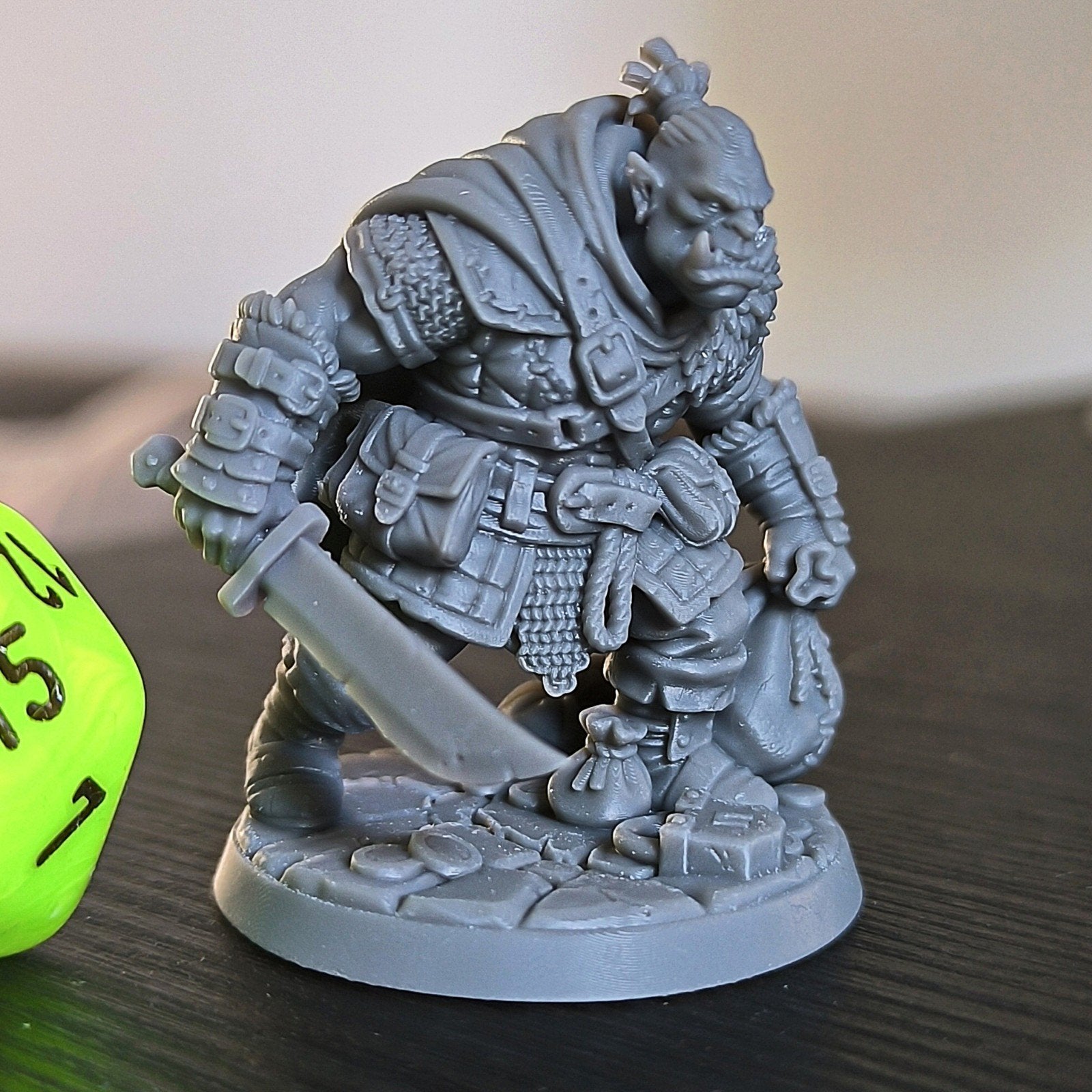 Orc thief Miniature D&D HQ dungeon's and dragons, Ophalen of Verzenden, Overige soorten