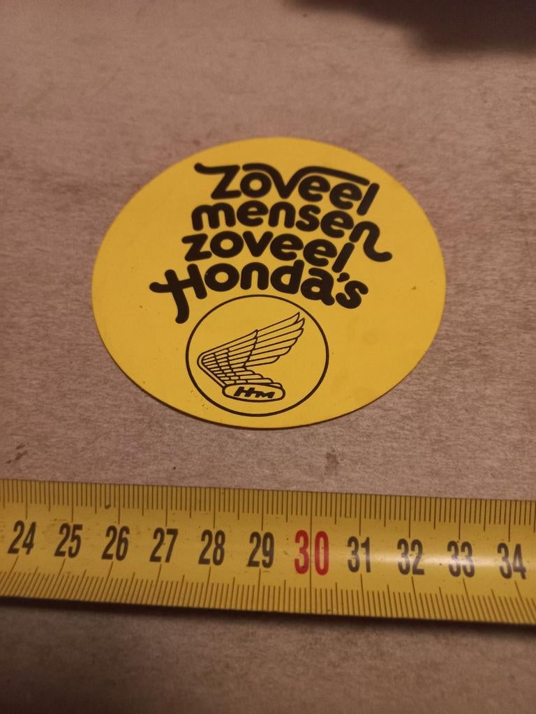Zoveel mensen Zoveel honda, s, Ophalen of Verzenden, Zo goed als nieuw