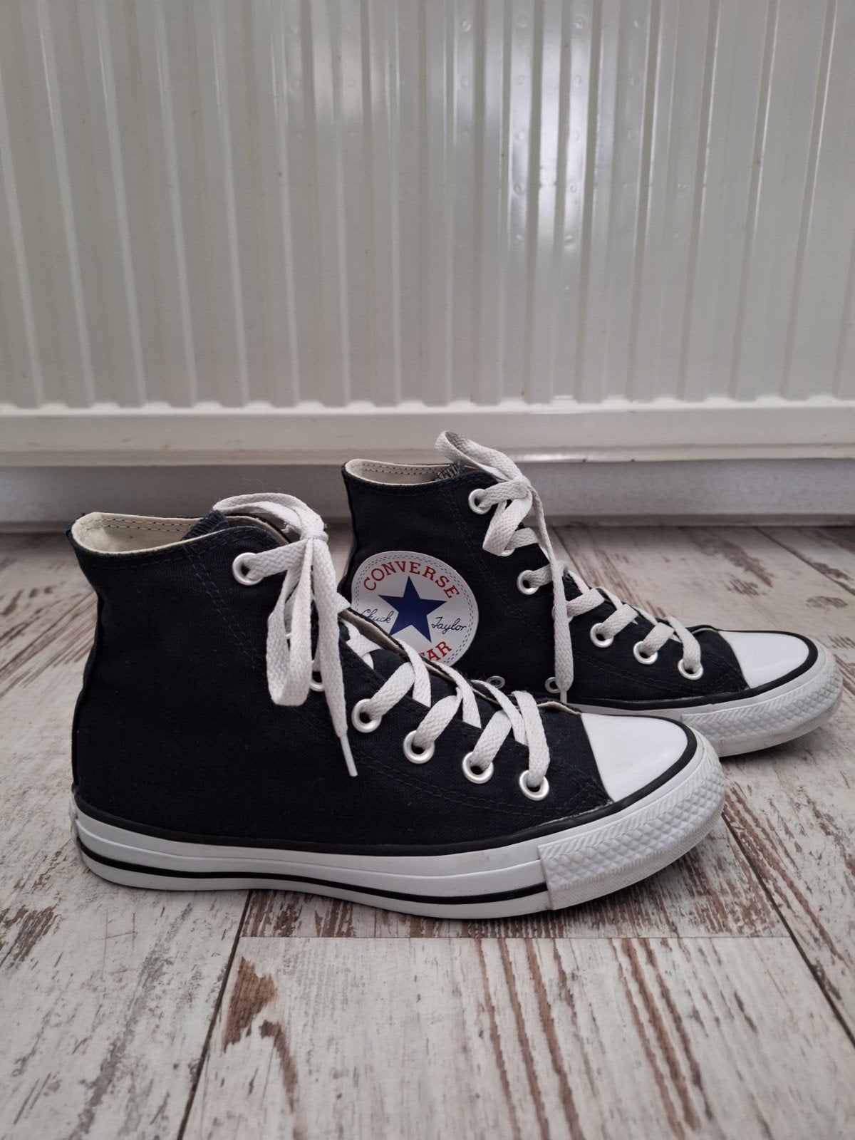 Converse All Star Chuck Taylor zwarte sneakers, mt 36,5, Zwart, Ophalen of Verzenden, Sneakers of Gympen, Converse All Stars