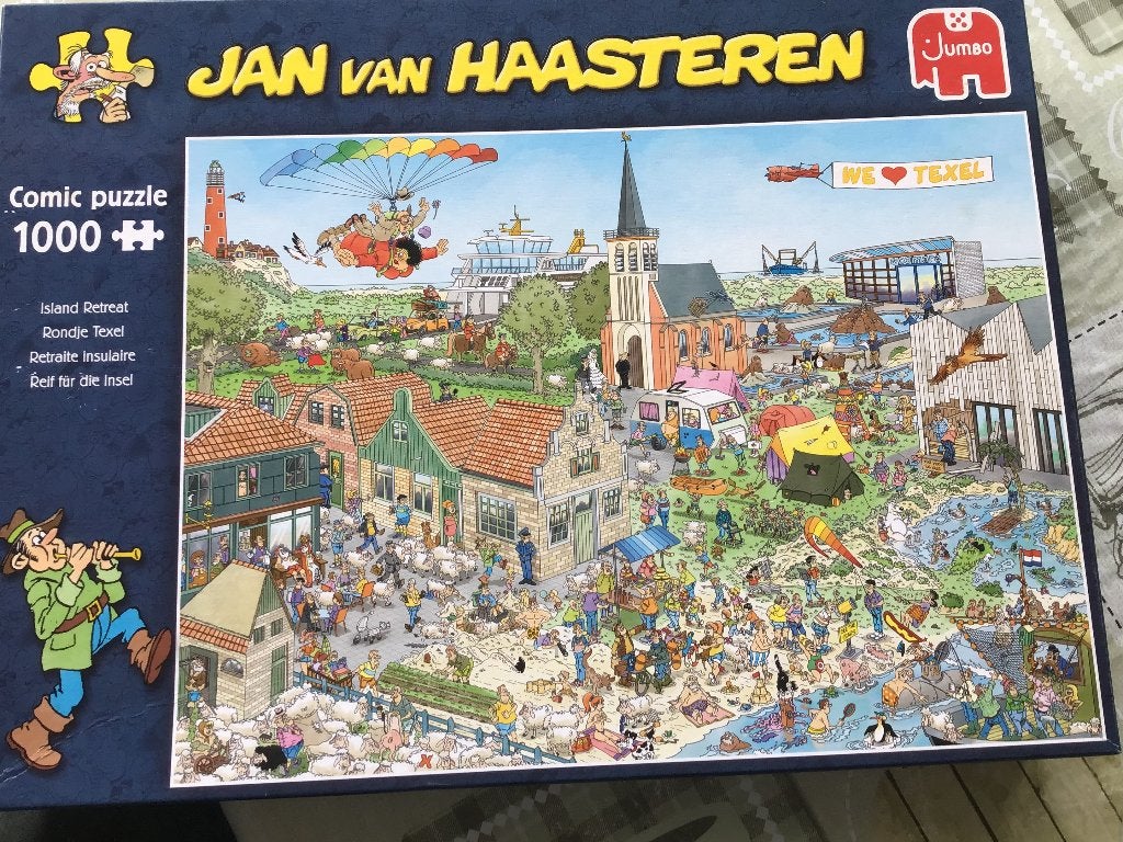 Puzzel, Ophalen, Zo goed als nieuw