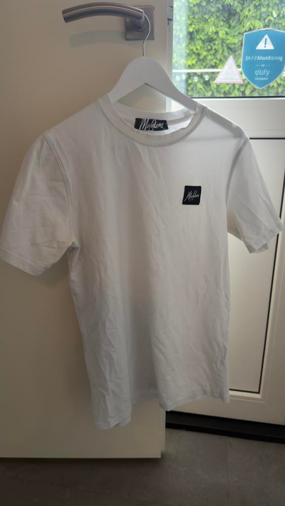 Malelions Slim Fit T shirt Wit Maat M, Ophalen of Verzenden, Gedragen, Maat 46 (S) of kleiner, Wit