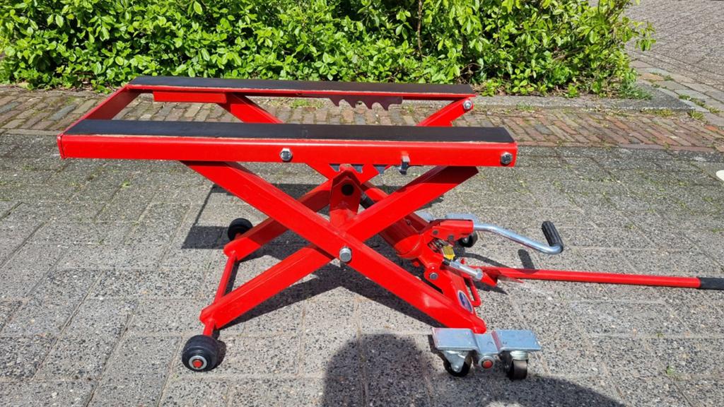 Datona Motorfietskrik 500kg ATV/Motorcycle Lift, Ophalen, Hydraulisch, Garagekrik