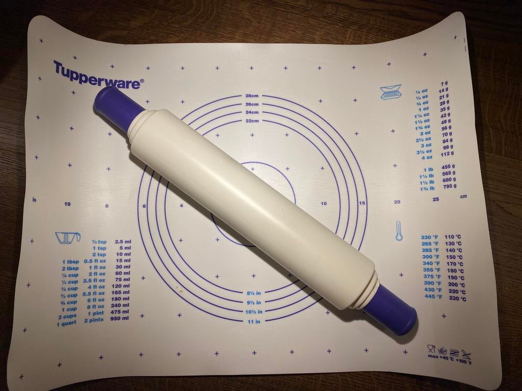 Deegroller Tupperware met placemat, Huis en Inrichting, Keuken | Tupperware, Ophalen of Verzenden, Gebruikt, Overige typen