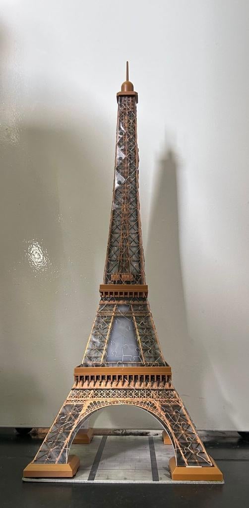 3D puzzel Eiffeltoren 45cm, Ophalen of Verzenden, Minder dan 500 stukjes, Gebruikt, Rubik's of 3D-puzzel