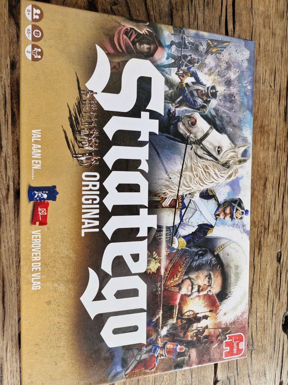 Stratego Original Bordspel - Leuk voor Sinterklaas/Kerst!, Een of twee spelers, Verzenden, Zo goed als nieuw, Jumbo