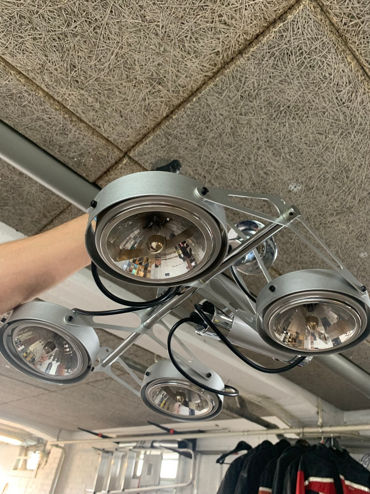 Design spotlamp, Ophalen, Zo goed als nieuw, Metaal of Aluminium