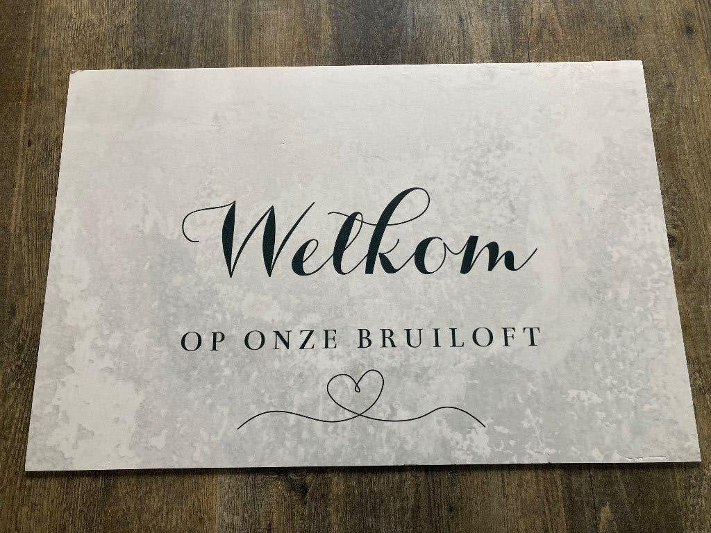 Bruiloftsbord, Ophalen, Zo goed als nieuw