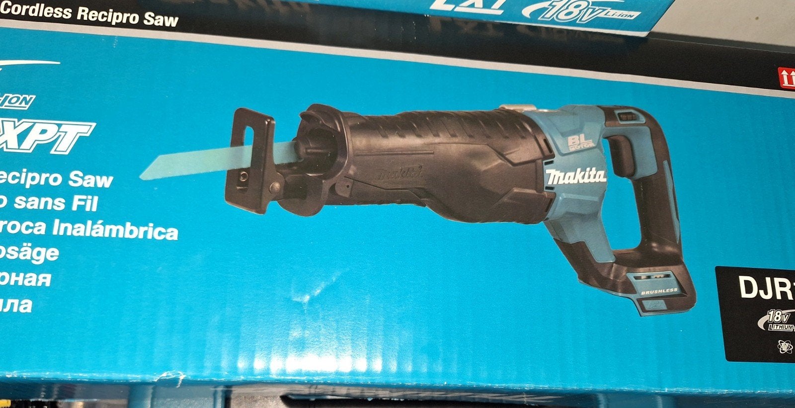 Makita Reciprozaag 18V DJR187Z - Nieuw, zonder accu's, 70 mm of meer, Nieuw, 600 tot 1200 watt, Ophalen of Verzenden