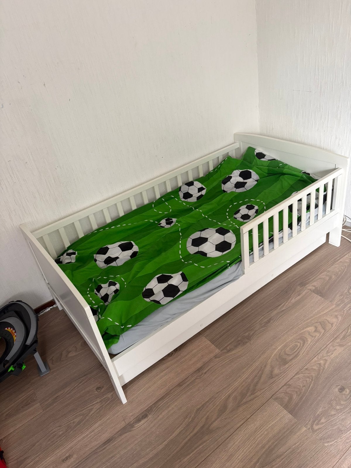 Peuterbed, Lattenbodem, Gebruikt, 70 tot 85 cm, Ophalen of Verzenden