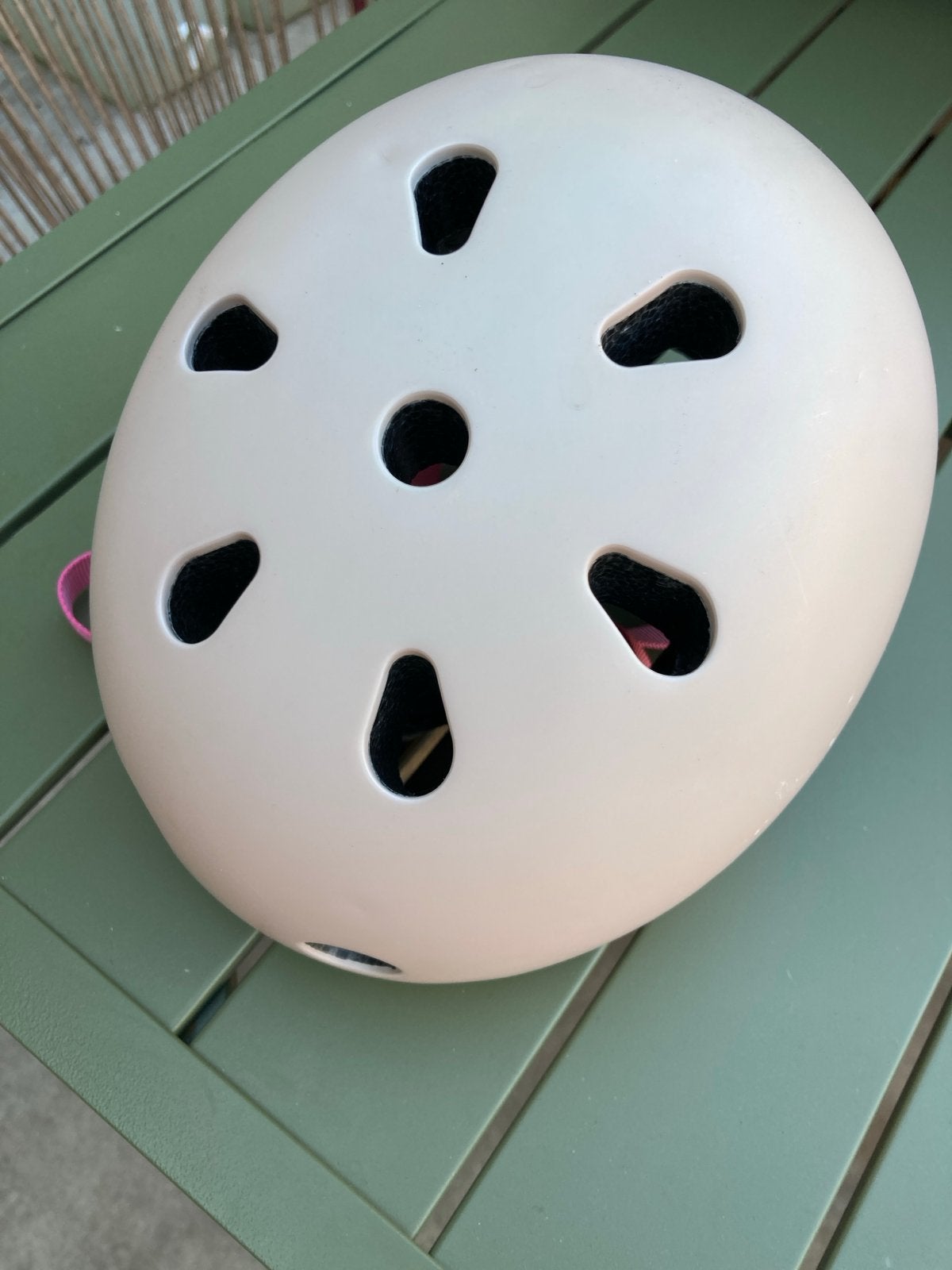 Roze kinderfietshelm - Uvex, Ophalen, Gebruikt, S, Meisje