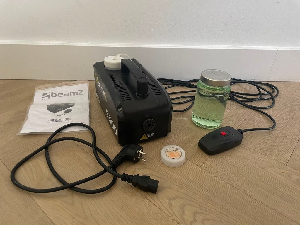 rookmachine Beamz s500, Ophalen, Gebruikt, Feestartikel, Overige