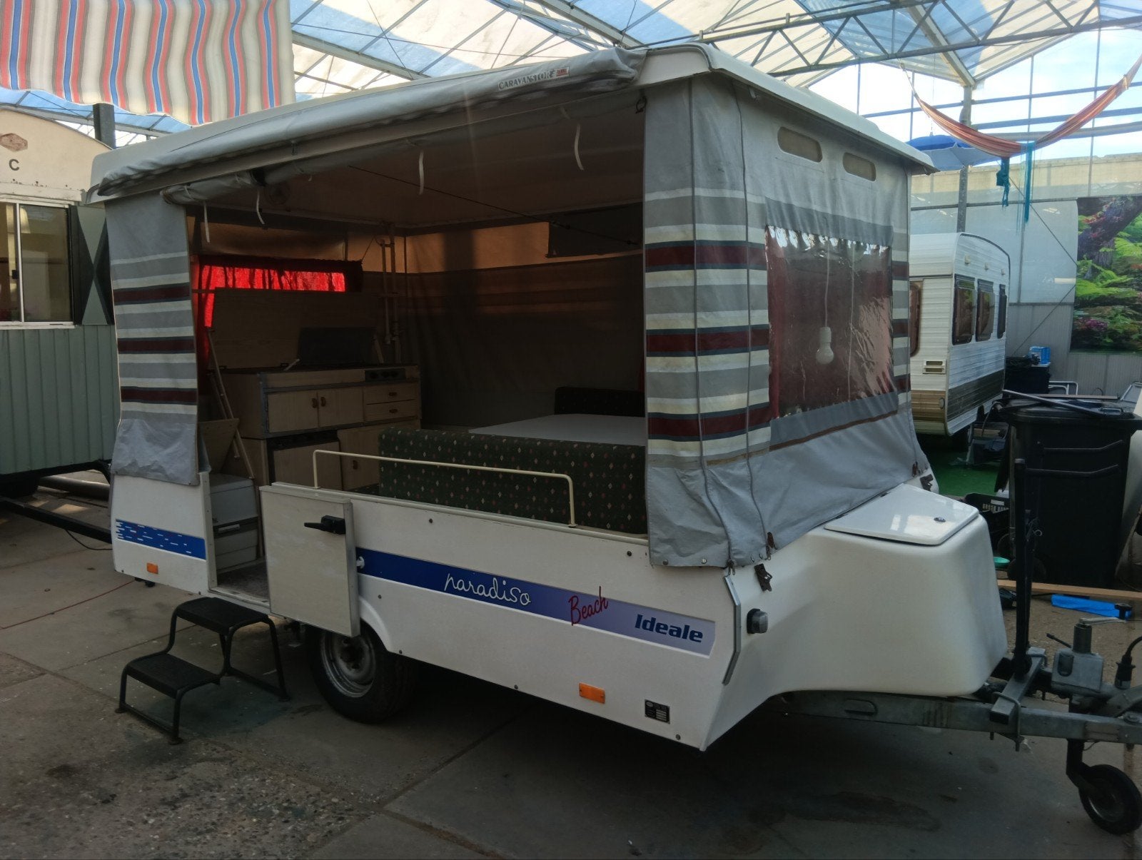 Startklaar: Paradiso Ideale Beach – Compleet – Max. 750 kg, Caravans en Kamperen, Ophalen, Tot en met 3, Aanwezig
