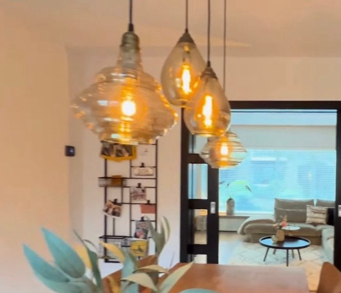 4 gave lampen!, Ophalen, Zo goed als nieuw, Glas