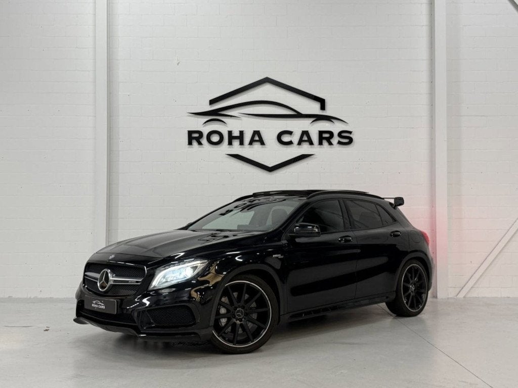 Mercedes-Benz GLA-Klasse Mercedes-amg AMG 45 4M NIGHT Editio, Auto's, Mercedes-Benz, Gebruikt, Euro 6, 4 cilinders, Zwart