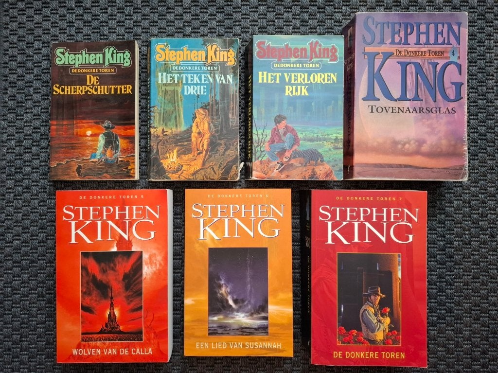 De Donkere Toren, complete serie van Stephen King, Ophalen of Verzenden, Zo goed als nieuw