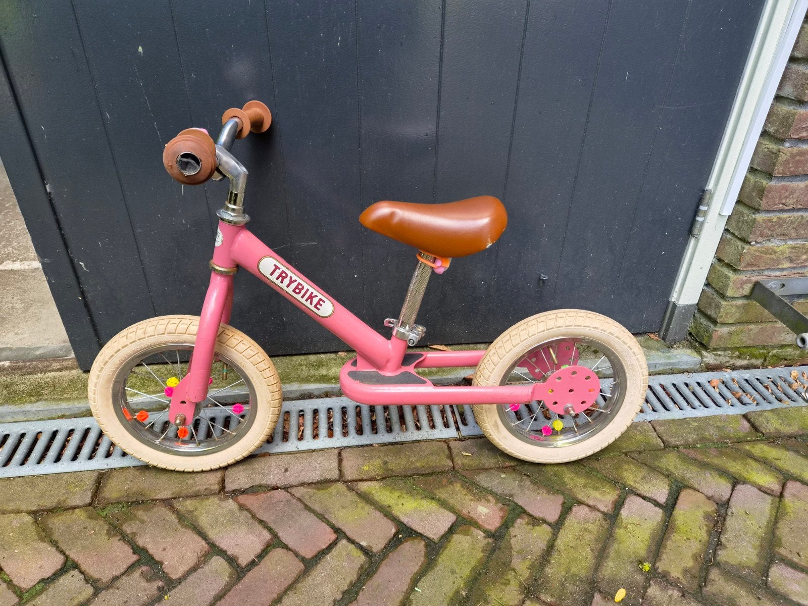 Roze Trybike, Fietsen en Brommers, Ophalen, Gebruikt, Minder dan 16 inch