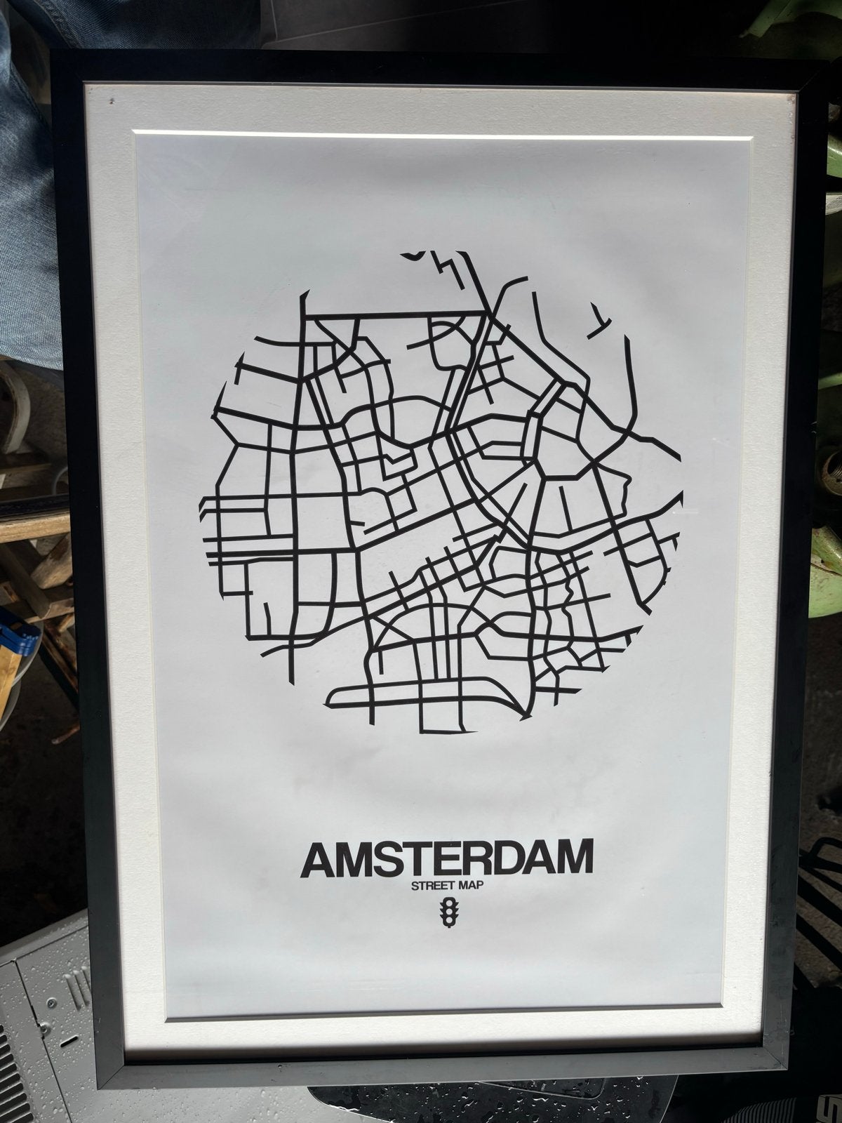Amsterdam & London Street Map Posters (66x46cm), Huis en Inrichting, Ophalen, 50 – 75, Minder dan 50 cm, Zo goed als nieuw