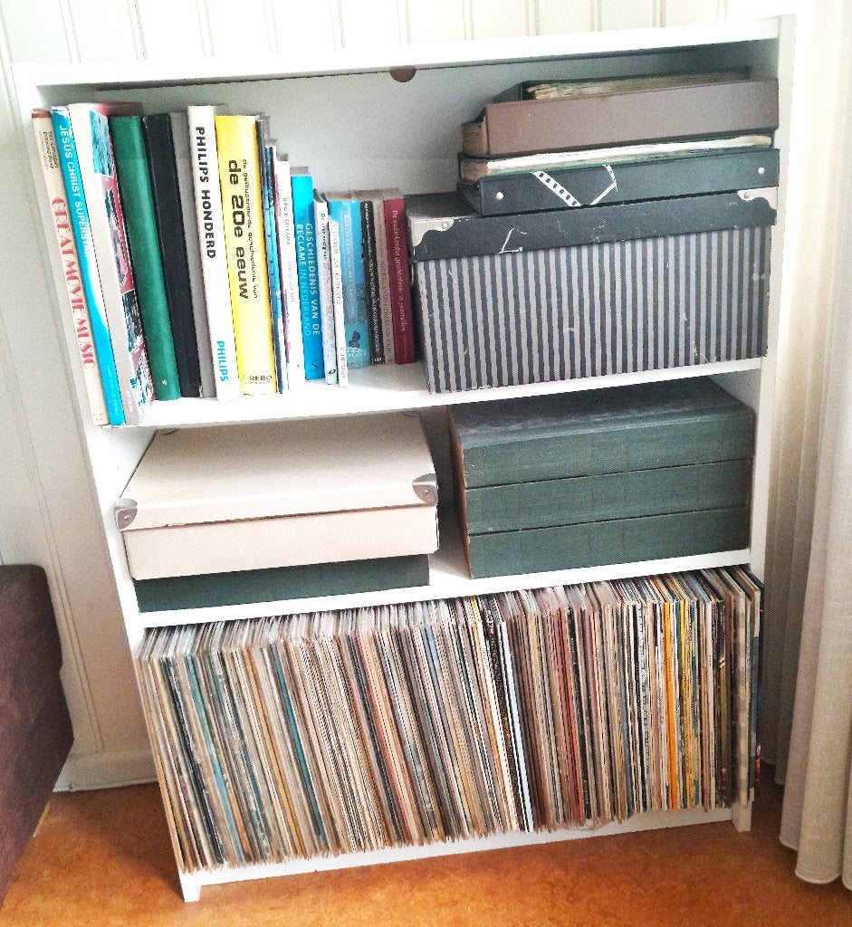 Praktische open kast, Ophalen, Met plank(en), Gebruikt, 100 tot 150 cm