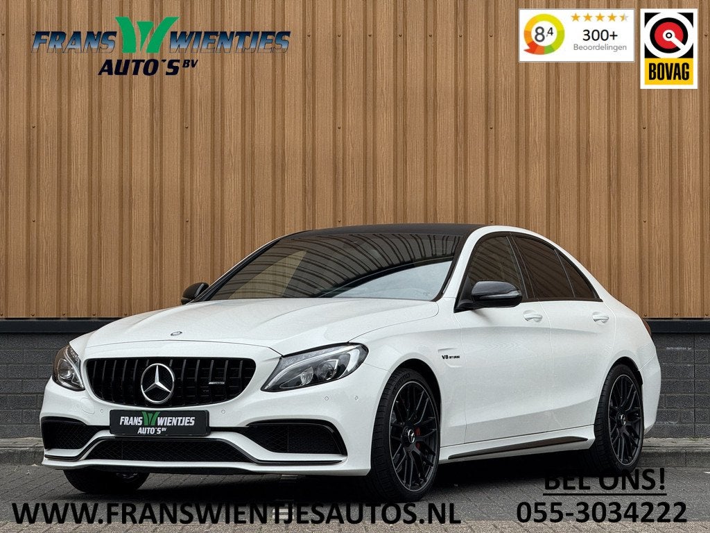 Mercedes-Benz C-Klasse C63 AMG | 19" Lichtmetaal | Camera |, Auto's, Mercedes-Benz, Bedrijf, Te koop, C-Klasse, ABS, Achteruitrijcamera