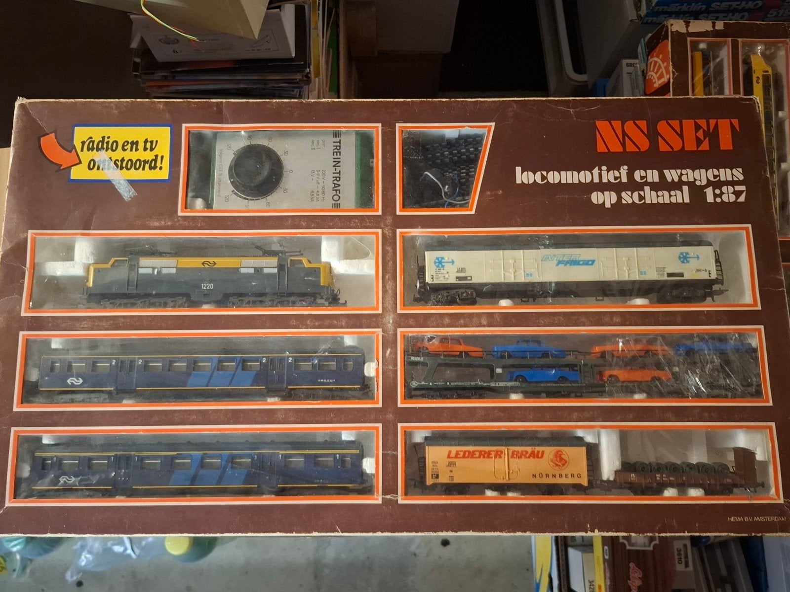 Lima ns beginset in ovp in ho, Hobby en Vrije tijd, Modeltreinen | H0, Treinset, Gelijkstroom, Analoog, Ophalen of Verzenden