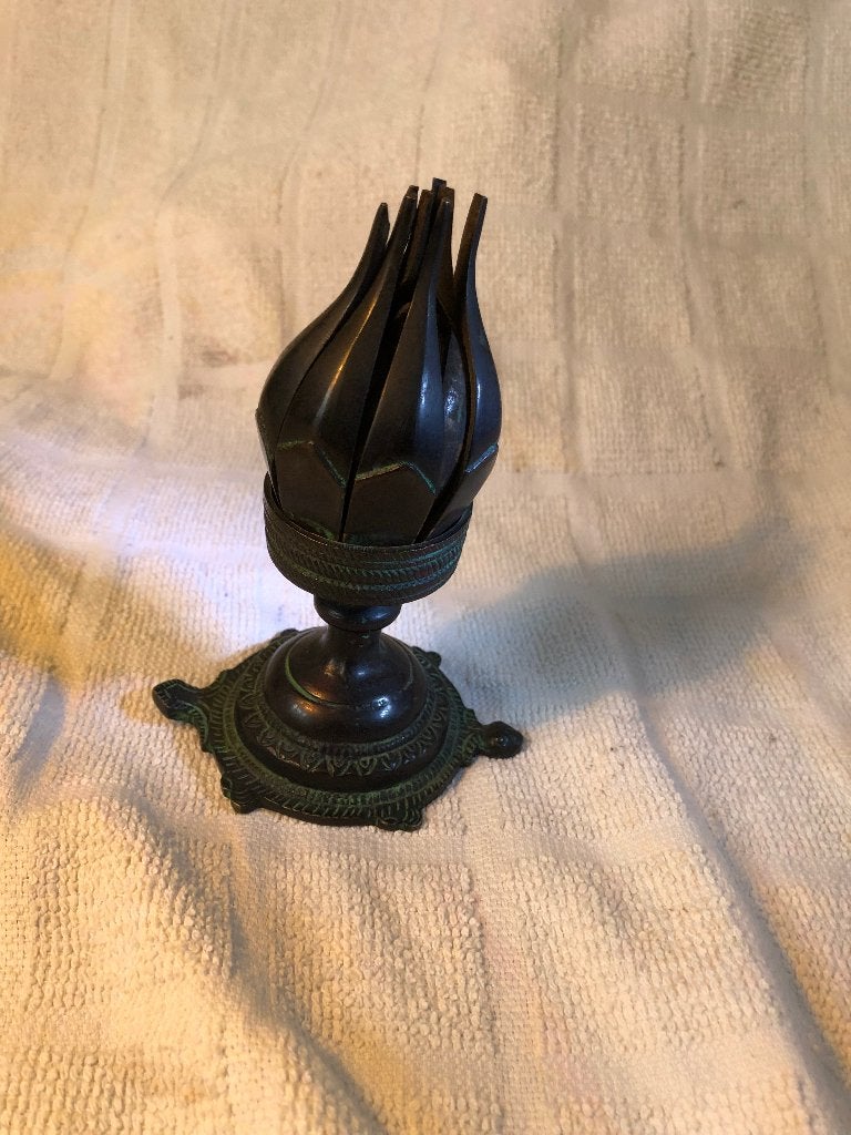 Lotus wierook of kaarsenhouder, Ophalen of Verzenden