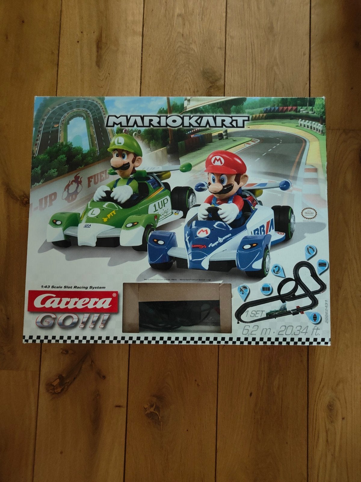 Mariokart Carrera Go set met uitbreiding, Kinderen en Baby's, Speelgoed | Racebanen, Carrera, Ophalen of Verzenden, Elektrisch