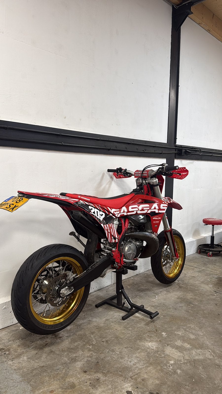GasGas EC300 11-2021 Supermoto/Enduro, Ophalen of Verzenden, Zo goed als nieuw, Overige typen