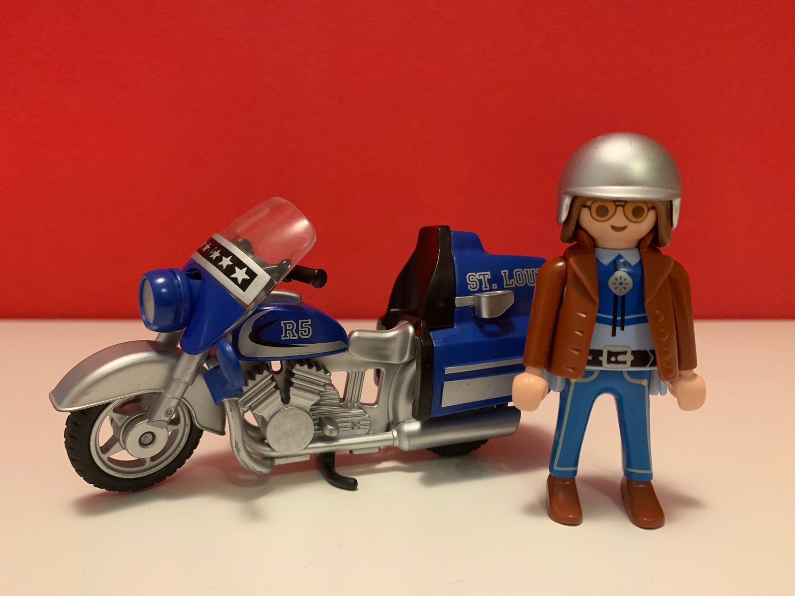 Playmobil politie motor 5114, Kinderen en Baby's, Ophalen of Verzenden, Gebruikt