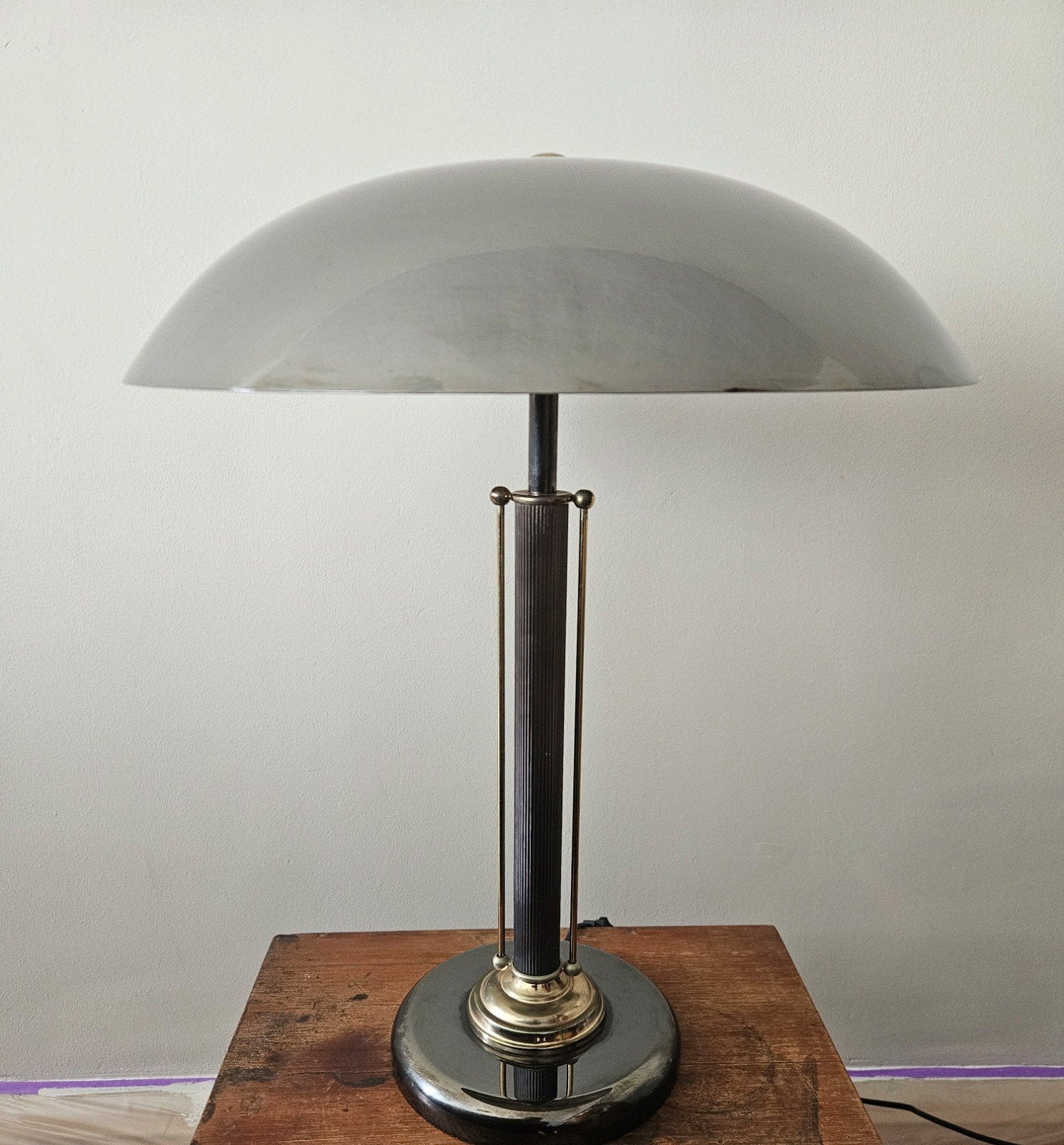 Vintage Massive tafellamp, Ophalen, Gebruikt, Overige merken, Vintage