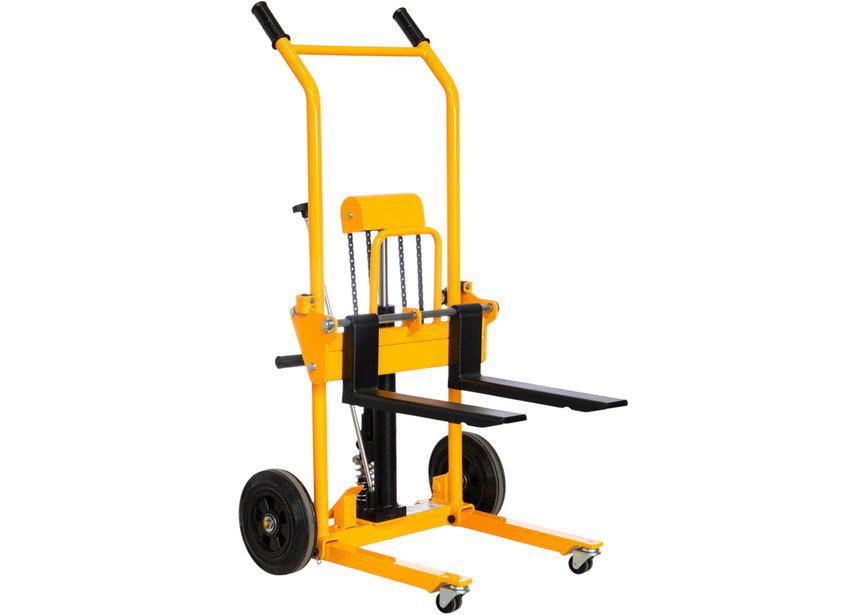 Manuele stapelaar/steekwagen 200 kg hefhoogte tot 900 mm, Ophalen, Nieuw