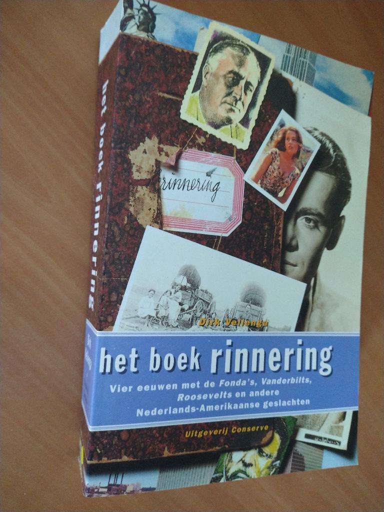Vellenga, Dirk. Het boek Rinnering, Ophalen of Verzenden, Zo goed als nieuw