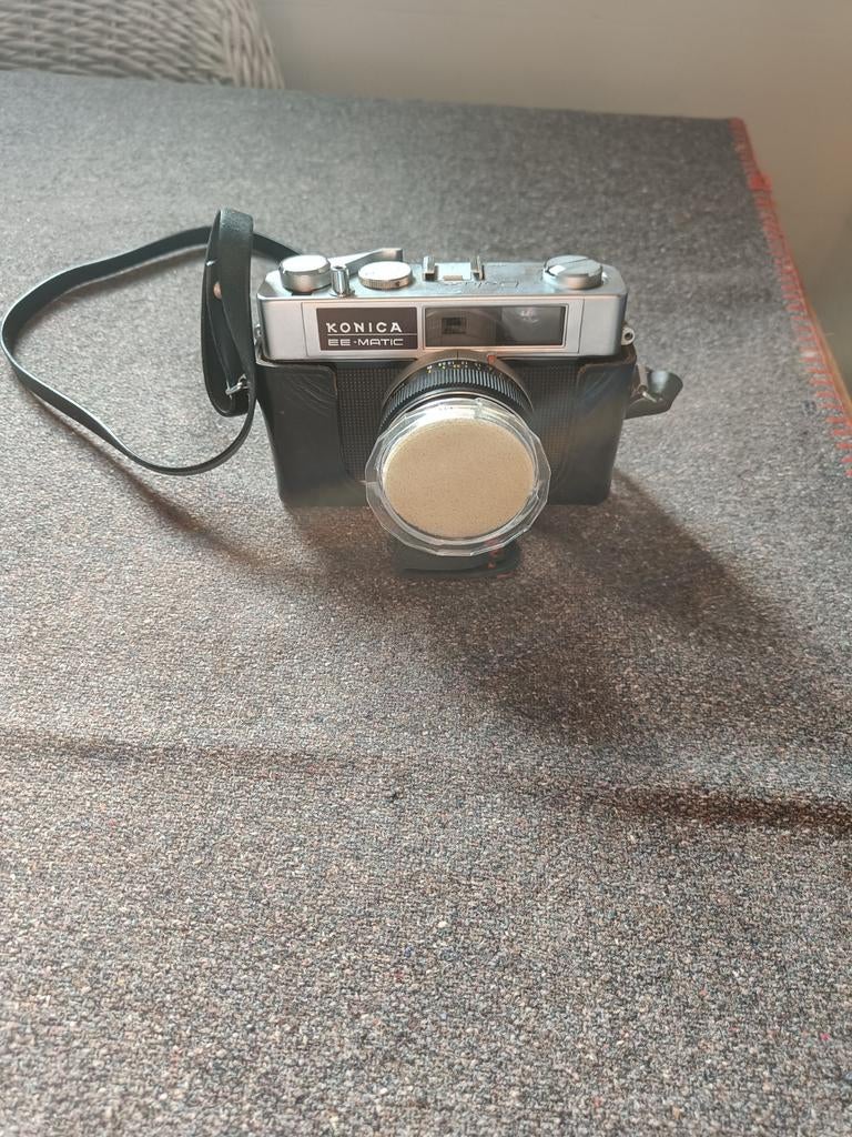 Konica EE-Matic Deluxe 35mm afstandszoekcamera., Audio, Tv en Foto, Fotocamera's Analoog, Ophalen of Verzenden, Compact, Konica