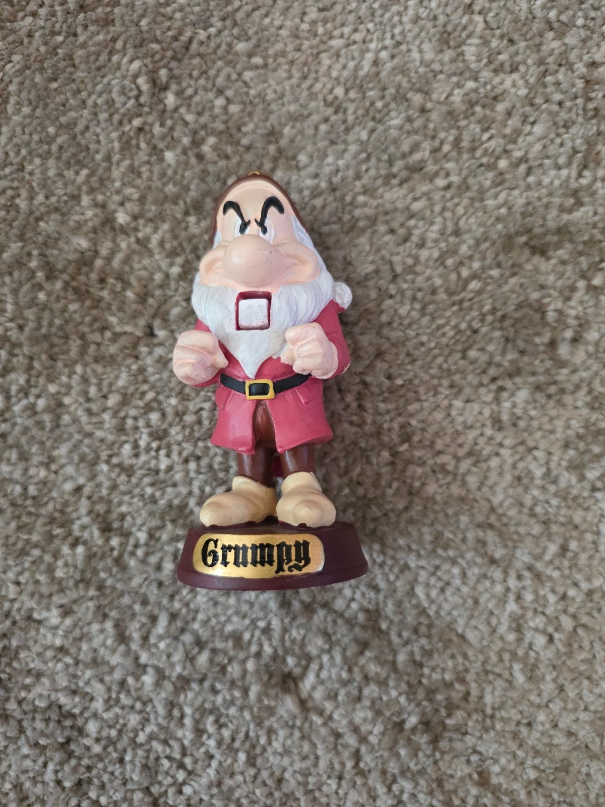 Disney Grumpy Notenkraker Kerstbal 10 cm, Verzamelen, Ophalen of Verzenden, Nieuw