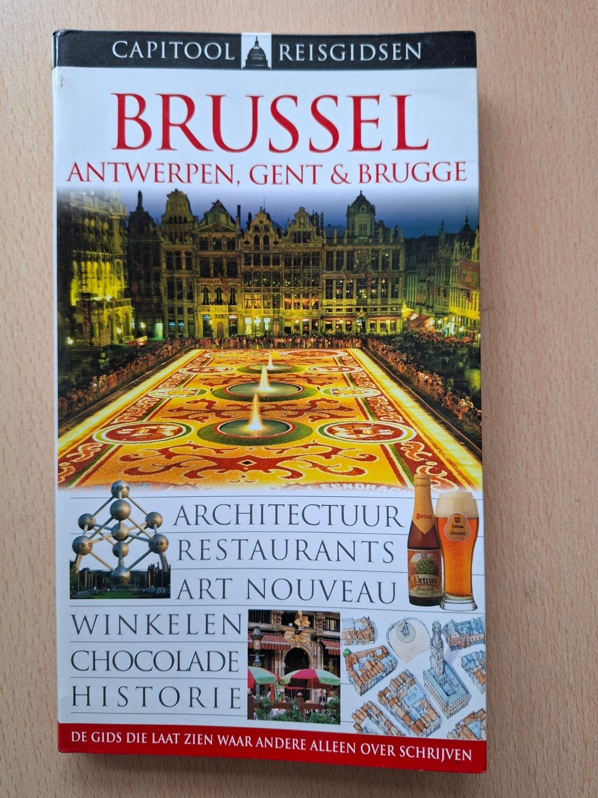 Capitool Reisgids Brussel, Antwerpen, Gent & Brugge, Capitool, Europa, Ophalen of Verzenden, Reisgids of -boek