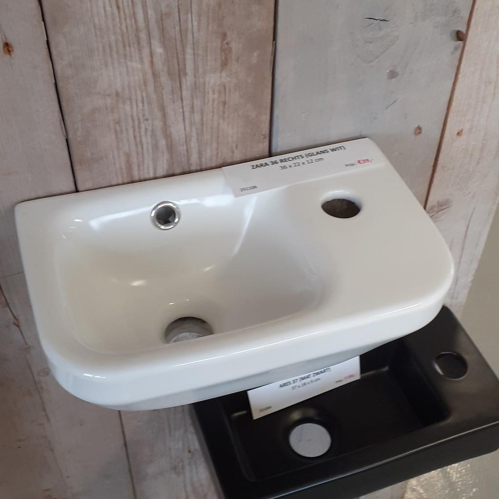 WEG=WEG Toiletfontein, Glans wit, Keramiek, Zara 36, Ophalen of Verzenden, Nieuw