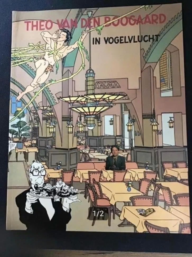 Theo van den Boogaard in vogelvlucht, Boeken, Stripboeken, Eén stripboek, Ophalen of Verzenden, Zo goed als nieuw