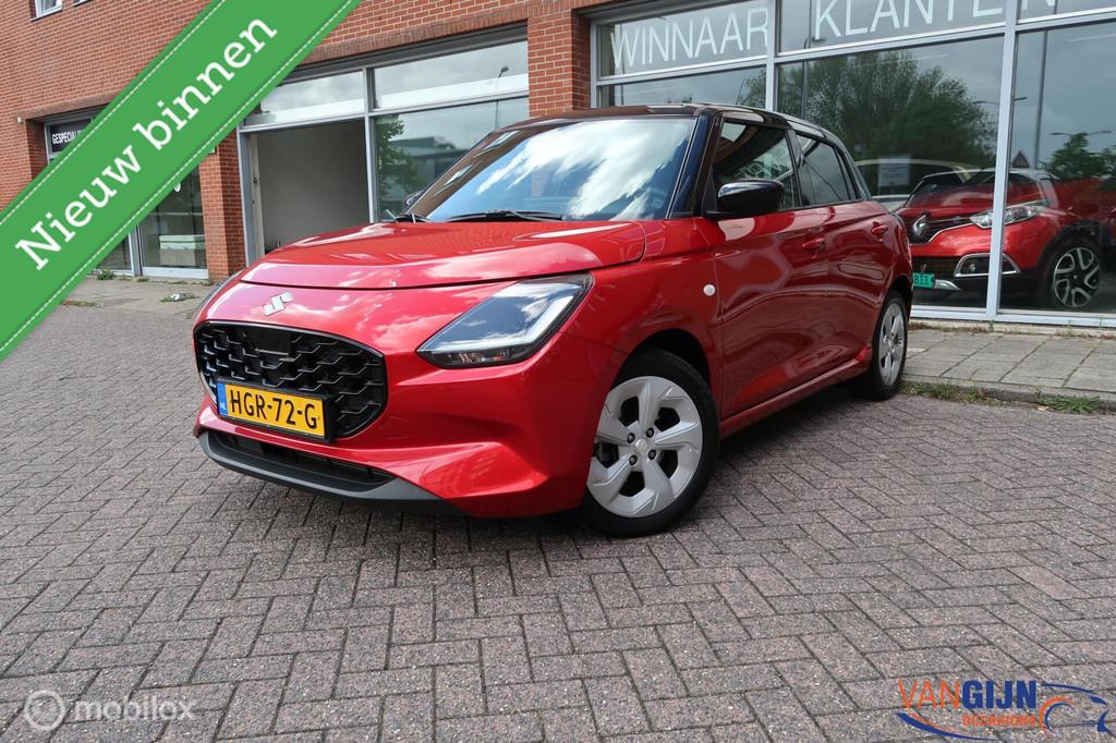 Suzuki Swift 1.2 Smart Hybrid Two-Tone Carplay Automaat, Auto's, Stof, Gebruikt, Swift, Origineel Nederlands