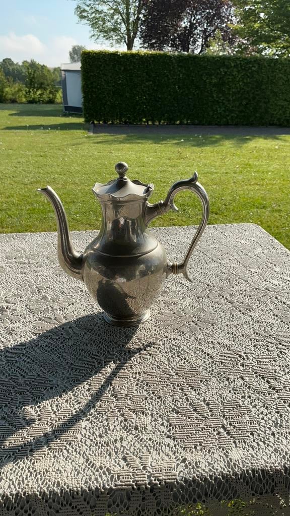Theekan/pot, Antiek en Kunst, Antiek | Tin, Ophalen of Verzenden