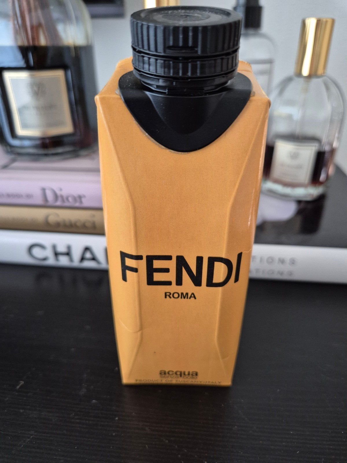 FENDI water pakjes merkspullen origineel designer items, Ophalen of Verzenden, Nieuw, Gebruiksvoorwerp