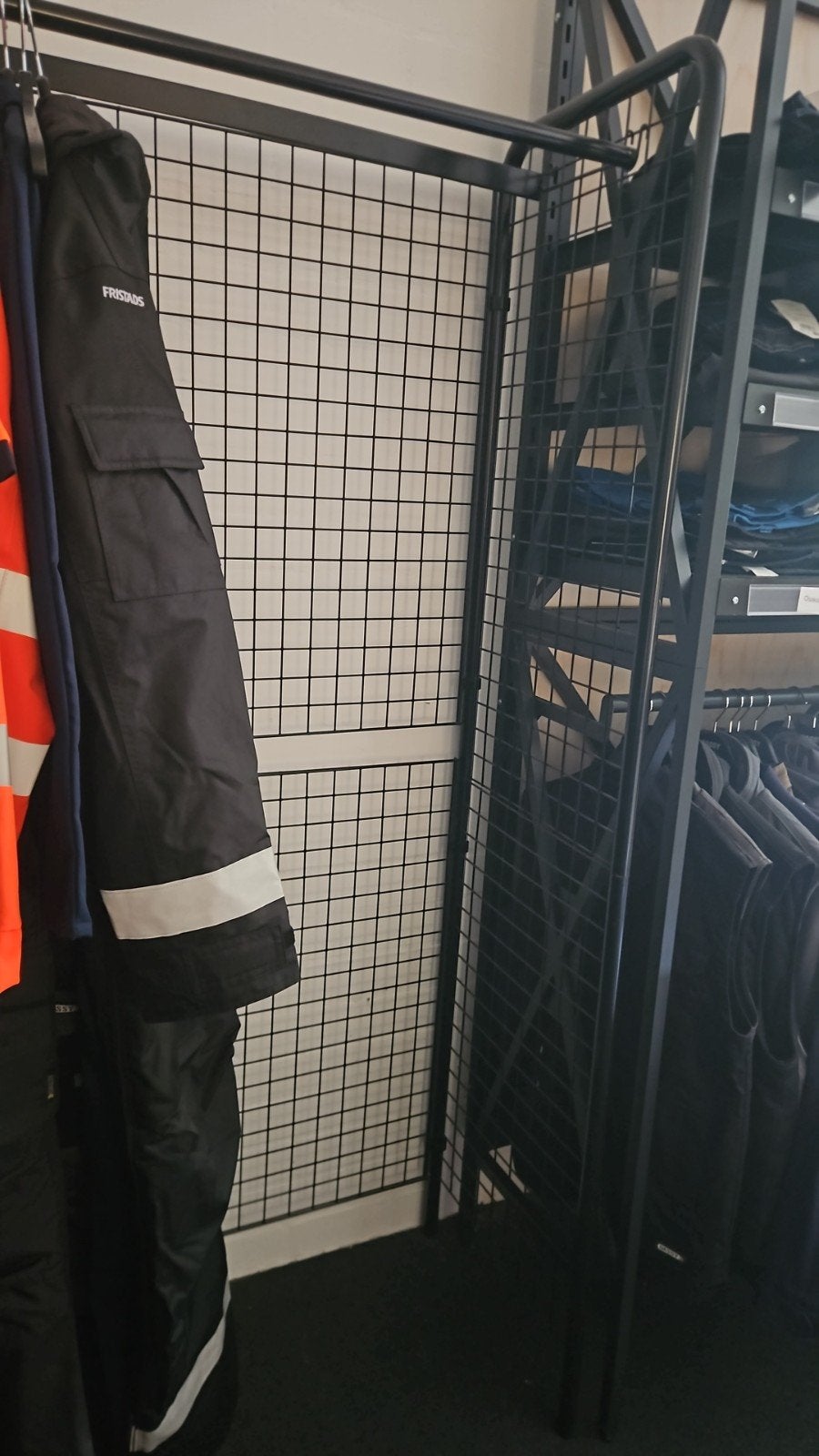 Grote stelling rek voor kleding zwart, Ophalen of Verzenden