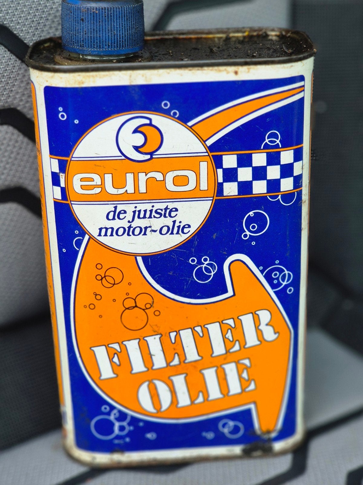 Eurol Filter Olie blik, Ophalen of Verzenden, Gebruikt, Overige