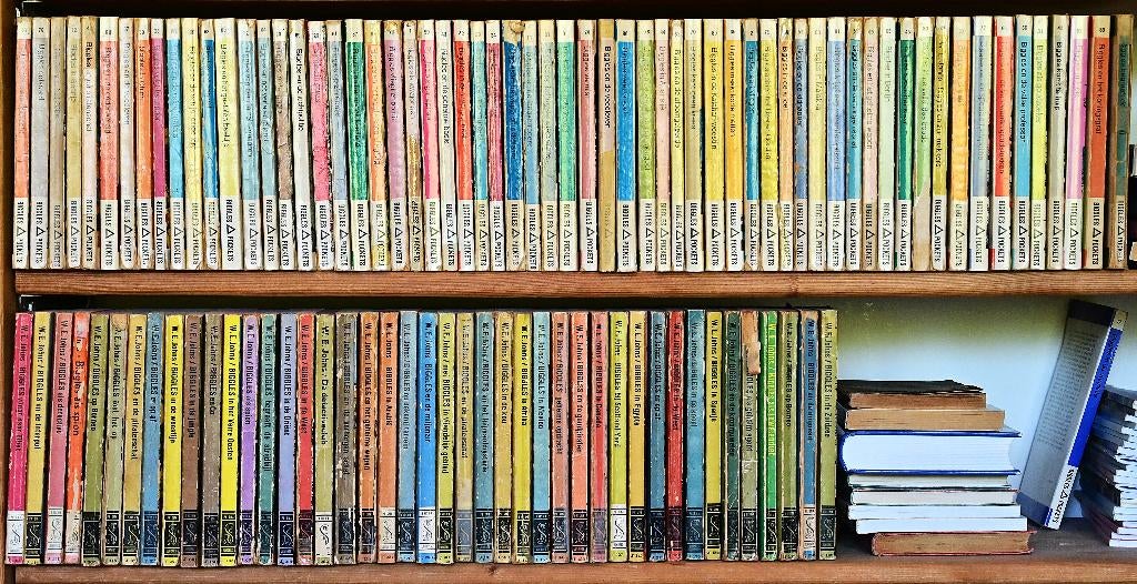 Verzameling Biggles-boeken, Ophalen, Gelezen, Overige
