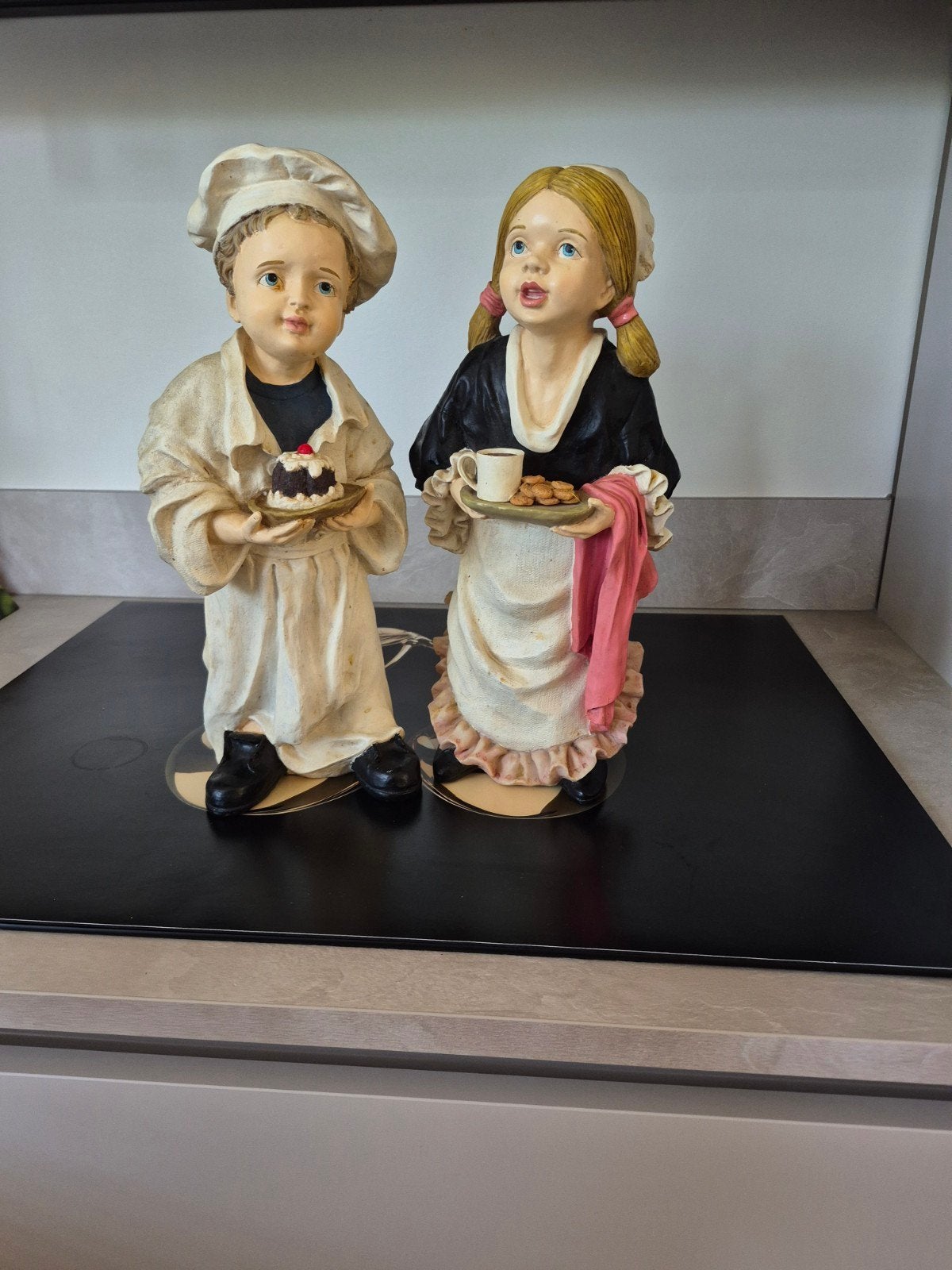 Decoratieve beeldjes voor in de keuken, 35 cm hoog, Huis en Inrichting, Ophalen, Meerkleurig, Nieuw, Kunststof