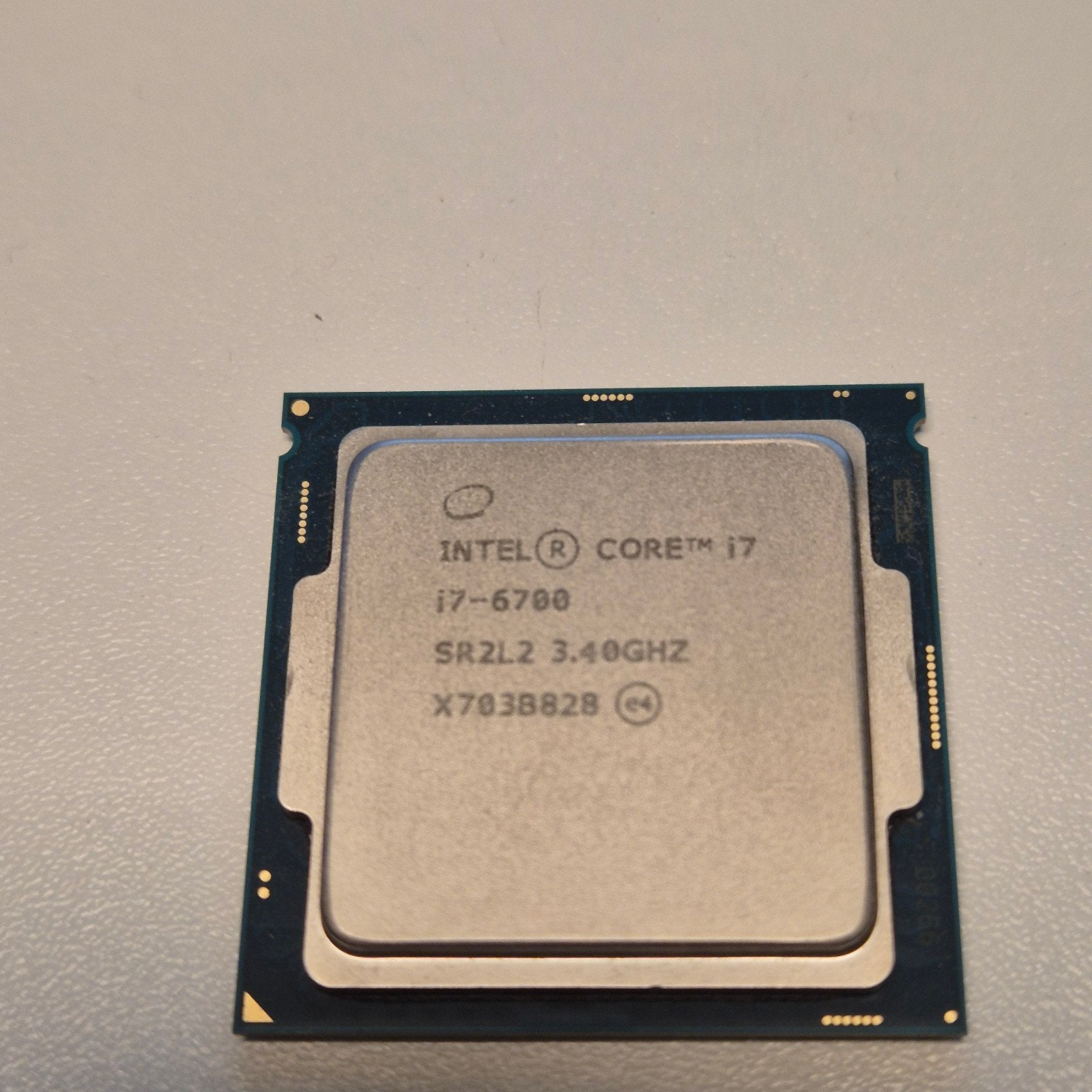 Intel Core i7-6700 Socket 1151 processor, Computers en Software, LGA 1151, Gebruikt, Intel Core i7, 3 tot 4 Ghz