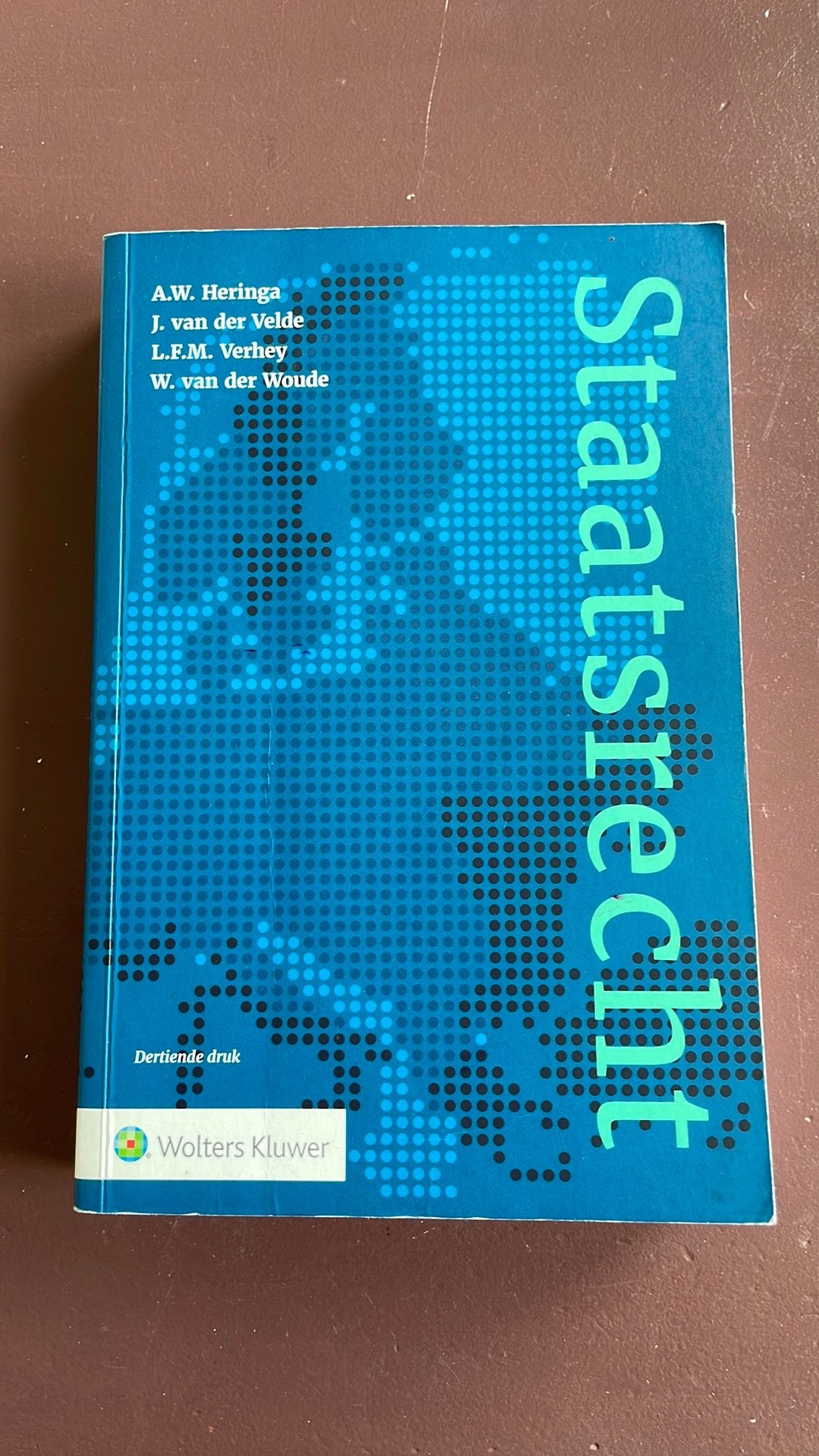 Staatsrecht | A.W. Heringa, Gelezen, A.W. Heringa; L.F.M. Verhey; W. van der Woude; J. van der Velde, Sociale wetenschap, Ophalen of Verzenden